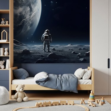 Tapeta Astronauta na księżycu