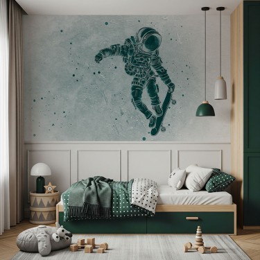 Fototapeta Astronauta skater