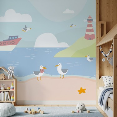 Tapeta Bajkowa plaża