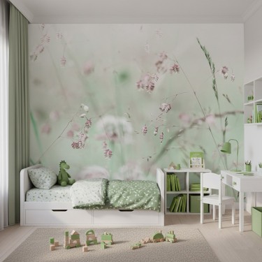 Tapeta Łąka z polnymi kwiatami