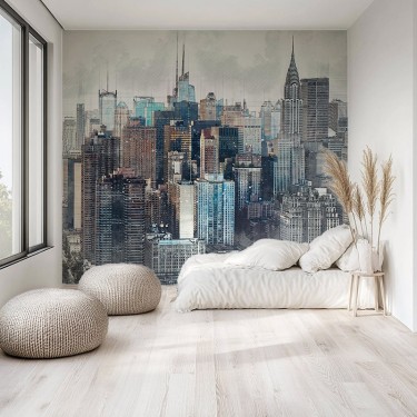 Tapeta Panorama Manhattanu