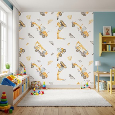 Tapeta Pojazdy budowlane