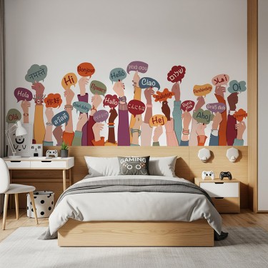 Tapeta Hello Powitania Świata