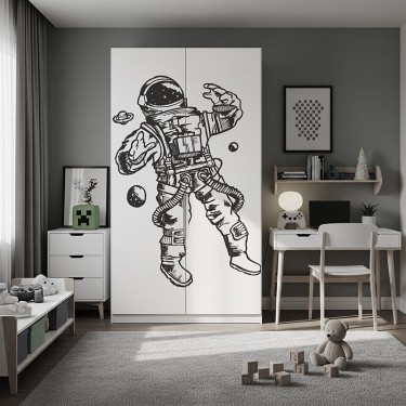 Naklejka na meble Astronauta