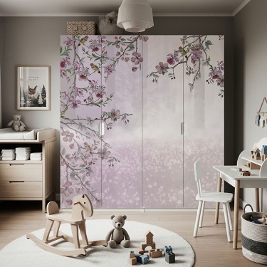 Naklejka na meble Bajkowy Wiosenny Las