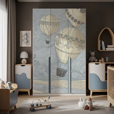 Naklejka na meble Duże balony