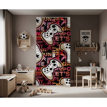 Naklejka na meble Gamepady Graffiti