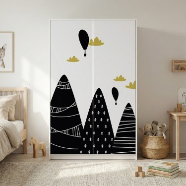 Naklejka na meble Góry ilustracja