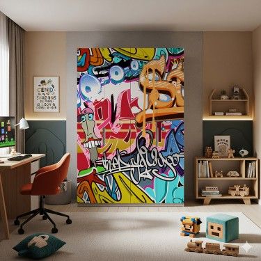Naklejka na meble Graffiti