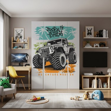 Naklejka na meble Jeep