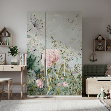 Naklejka na meble Kolorowa łąka