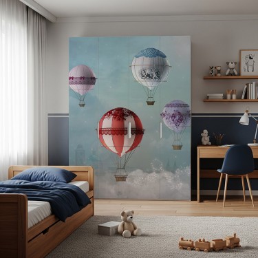 Naklejka na meble Kolorowe balony