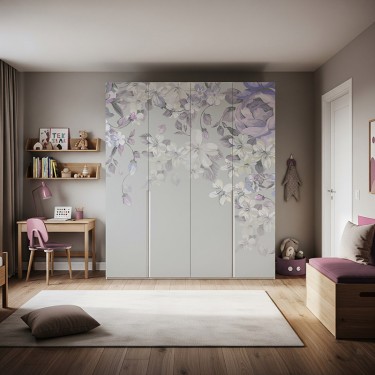 Naklejka na meble Kwiatowy Baldachim