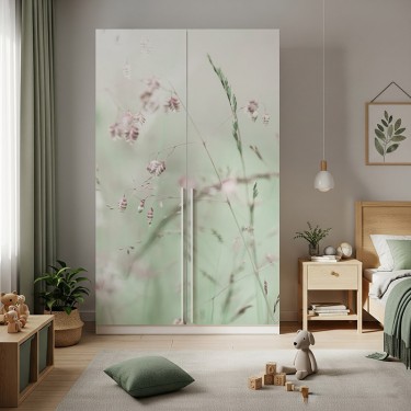 Naklejka na meble Łąka z polnymi kwiatami