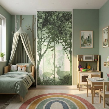 Naklejka na meble Magiczny Leśny Świat