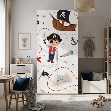 Naklejka na meble Mały pirat