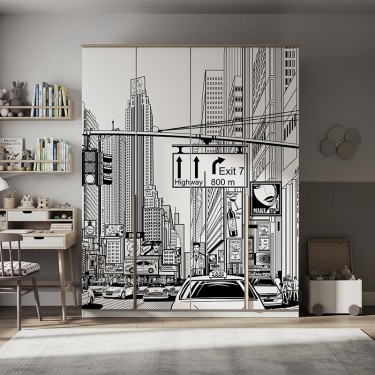 Naklejka na meble Nowy Jork