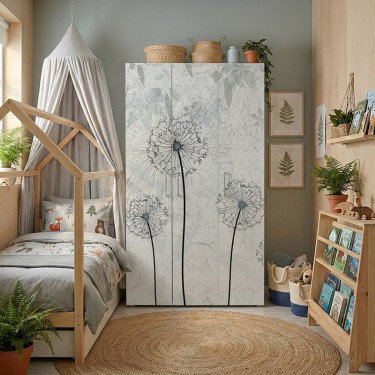 Naklejka na meble Piękne dmuchawce