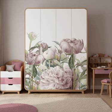 Naklejka na meble Piękne piwonie