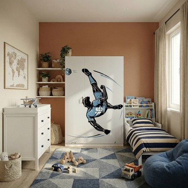 Naklejka na meble Piłkarz