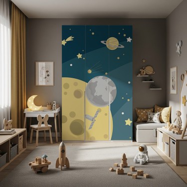 Naklejka na meble Planety