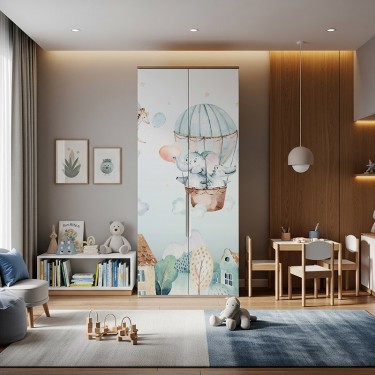 Naklejka na meble Podniebna Kraina Zwierząt