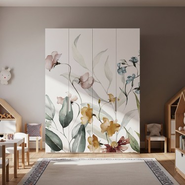 Naklejka na meble Polne kwiaty