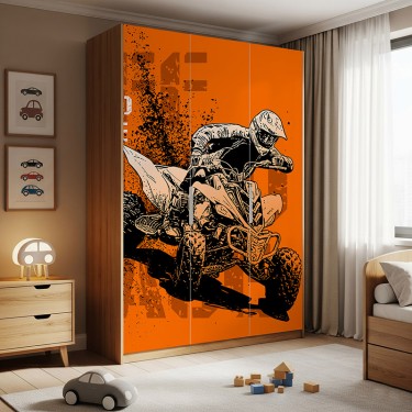 Naklejka na meble Quad