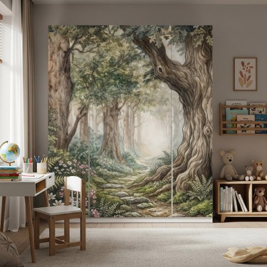 Naklejka na meble Stary las