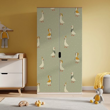 Naklejka na meble Urocze gąski w kapeluszach