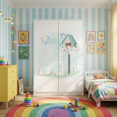 Naklejka na meble Wesołe króliczki