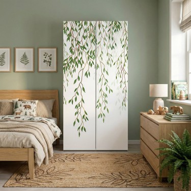 Naklejka na meble Zwisające liście