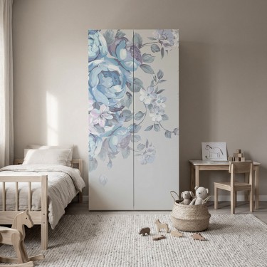 Naklejka na meble Zwisające piękne kwiaty