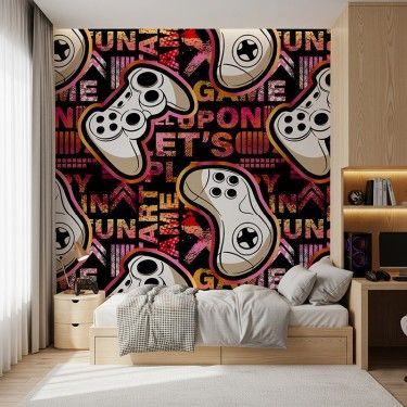 Tapeta Gamepady Graffiti