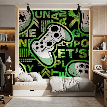 Tapeta Gamepady Graffiti