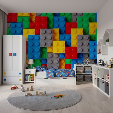 Tapeta Kolorowe klocki