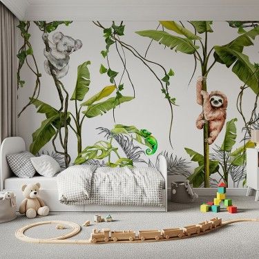Tapeta Leniwiec, koala, lemur na drzewie
