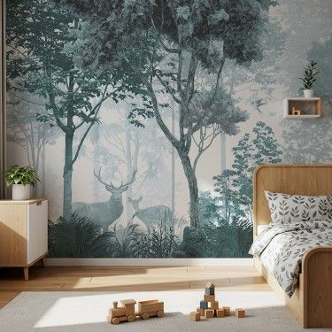 Tapeta Magiczny leśny świat