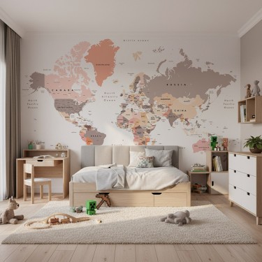 Fototapeta Mapa świata