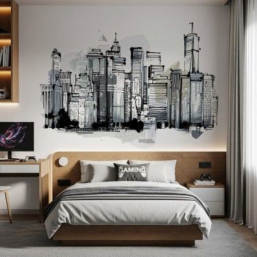 Tapeta Nowy Jork szkic