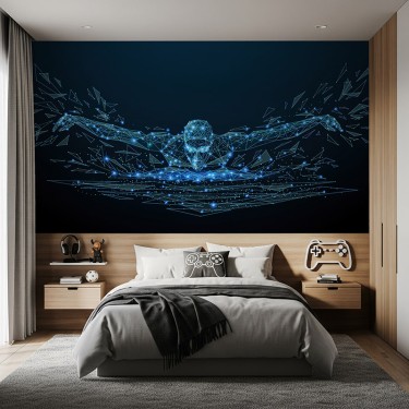 Tapeta Rozgwieżdżony pływak