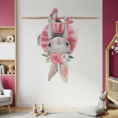 Tapeta Uroczy króliczek na drążku