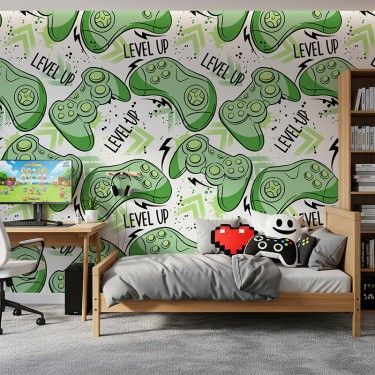 Tapeta Zielone joysticki